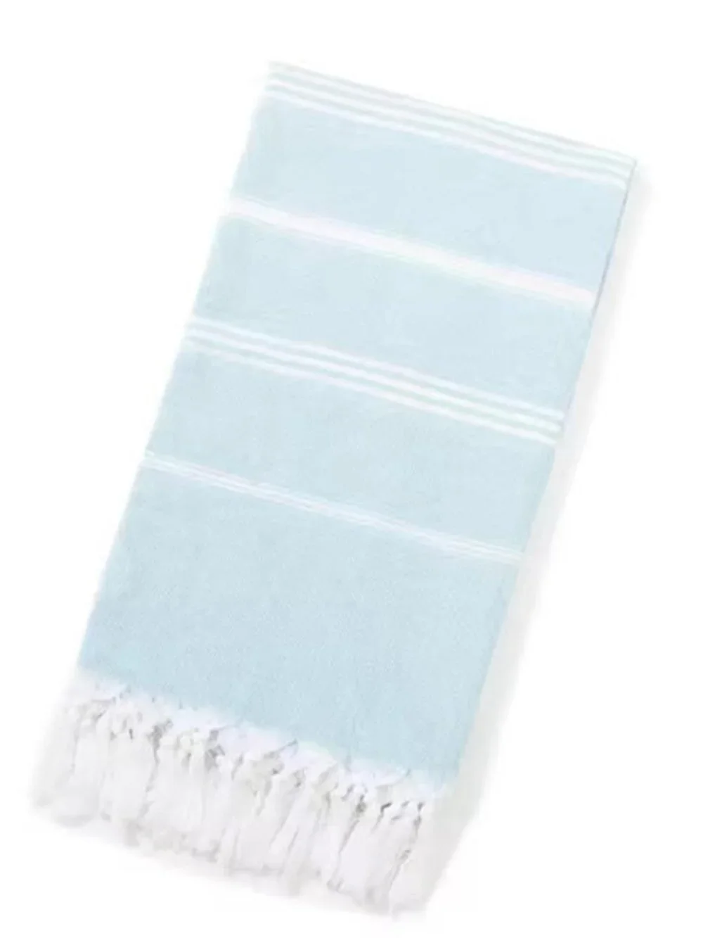 4PCS Striped Turkish Towel Cotton Sports Beach Towel For Adult Pool Blanket
